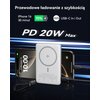 Powerbank indukcyjny INIU MagPro Slim 5000 mAh 20W Biały Typ kabla Zintegrowany kabel USB-C
