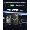 Powerbank indukcyjny INIU MagPro Slim 5000 mAh 20W Czarny Typ kabla Zintegrowany kabel USB-C