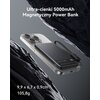 Powerbank indukcyjny INIU MagPro Slim 5000 mAh 20W Czarny Typ ładowania Power Delivery