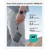 Powerbank indukcyjny INIU MagPro Slim 10000 mAh 45W Czarny Materiał wykonania Tworzywo sztuczne