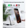 Powerbank INIU MagPro Slim 10000mAh 45W Biały Typ kabla Kabel USB-C - USB-C