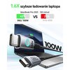 Kabel USB-C - USB-C INIU Leopard 100W 2 m Czarny Gwarancja 36 miesięcy