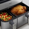 Air Fryer Frytkownica beztłuszczowa PHILIPS Ovi Dual Basket NA555/00 podwójny kosz gotowanie na parze i ponad 1000 przepisów Funkcje dodatkowe 12 automatycznych programów