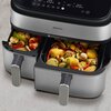 Air Fryer Frytkownica beztłuszczowa PHILIPS Ovi Dual Basket NA555/00 podwójny kosz gotowanie na parze i ponad 1000 przepisów Funkcje dodatkowe Aplikacja HomeID