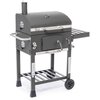 Grill węglowy ACTIVA Angular 11245K z kominem 57.5 x 42 cm