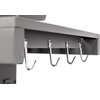Grill węglowy ACTIVA Angular 11245K z kominem 57.5 x 42 cm Kółka Tak