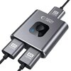 Adapter TECH-PROTECT HB07 2w1 HDMI Szary Typ kabla HDMI - HDMI