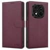 Etui TECH-PROTECT Wallet do Xiaomi Redmi Note 14 Pro 5G/Pro+ 5G/Poco X7 5G Bordowy