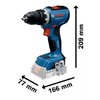 Wiertarko-wkrętarka BOSCH Professional GSR 18V-65 06019N3203 Napięcie akumulatora [V] 18