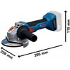 Szlifierka kątowa BOSCH Professional GWS 18V-8 06019N9020 Silnik Bezszczotkowy