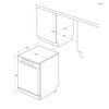 Zmywarka HAIER AI I-Pro Shine 5 XF 6B2M3PW Programy zmywania Flex Zone Wash
