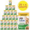 Karma dla kota CAT CHOW Sterilised z Kurczakiem i bakłażanem w sosie (26 x 85 g)