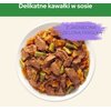 Karma dla kota CAT CHOW Sterilised z Jagnięciną i zieloną fasolką w sosie (26 x 85 g) Etap życia Dorosły