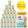 Karma dla kota CAT CHOW Hairball z Kurczakiem i zieloną fasolką w sosie (26 x 85g)