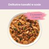 Karma dla kota CAT CHOW Sensitive z Łososiem i cukinią w sosie (26 x 85 g) Etap życia Dorosły