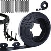 Obrzeże do trawników EXTRALINK Black Forest 1016 Czarny (50 mm x 20 m) Materiał Tworzywo sztuczne