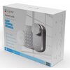 Pudełko produktu "Zamek szyfrowy EZVIZ DL01 PRO+DL01CP+A3(KIT)" z widocznym logo EZVIZ i napisem "Smart Lock Creating easy smart homes". Na opakowaniu znajdują się również informacje o funkcjach, takich jak "DIY installation", "Multiple Unlock Methods", "