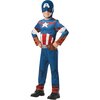 Strój karnawałowy RUBIES Marvel Avengers Kapitan Ameryka 110-116 cm Kolor Niebiesko-czerwony