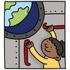 Książka Dzień z życia... astronauty, kosmicznej kupy i ziemskiej skorupy Mike Barfield (miękka okładka) Płeć Dziewczynka
