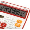 Kalkulator ELEVEN CDC110WHRD Zasilanie bateryjno-słoneczne, 4 pamięci Funkcje matematyczne Pierwiastki