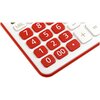 Kalkulator ELEVEN CDC110WHRD Zasilanie bateryjno-słoneczne, 4 pamięci Funkcje matematyczne Procenty