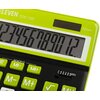 Kalkulator ELEVEN CDC120BKGN Zasilanie bateryjno-słoneczne, 4 pamięci Funkcje matematyczne Pierwiastki