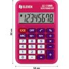 Kalkulator ELEVEN LC-110NR-PK Zasilanie bateryjne, 3 pamięci Pamięć 3 pamięci