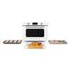Mini piekarnik SMEG COF01WHEU Biały Pojemność [l] 40