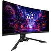 Monitor ASROCK Phantom Gaming PG34QRT3A 34" 3440x1440px 180Hz 1 ms [MPRT] Curved Częstotliwość odświeżania obrazu [Hz] 180