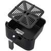 Air Fryer Frytkownica beztłuszczowa LOVIO HOME PureFry LVAF001BK z okienkiem do obserwacji postępów gotowania Funkcje Programator czasowy, Regulacja temperatury, Gotowanie na parze