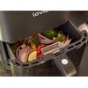 Air Fryer Frytkownica beztłuszczowa LOVIO HOME PureFry LVAF001BK z okienkiem do obserwacji postępów gotowania Typ Frytkownica beztłuszczowa