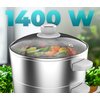 Parowar CECOTEC Vapovita SteelPot Wyposażenie Pokrywka