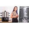 Parowar CECOTEC Vapovita SteelPot Pojemnik do gotowania sypkich produktów Nie