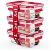 Zestaw pojemników na żywność TEFAL MasterSeal N1050910 (3 szt.) Pojemność [ml] 2000