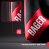 Fotel DIABLO CHAIRS X-Bager Czarno-Czerwony Poduszka lędźwiowa Tak