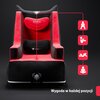 Fotel DIABLO CHAIRS X-Bager Czarno-Czerwony Podnóżek Nie