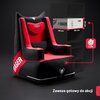 Fotel DIABLO CHAIRS X-Bager Czarno-Czerwony Gwarancja 24 miesiące