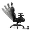 Fotel DIABLO CHAIRS X-Ray 2.0 Small Size Czarno-biały Podnóżek Nie