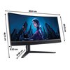 Monitor ACER Predator X34 V3 34" 3440x1440px 180Hz 1 ms [GTG] Curved Częstotliwość odświeżania obrazu [Hz] 180