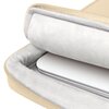 Etui na laptopa TECH-PROTECT Basic Bag 13-14 cali Beżowy Funkcje dodatkowe Miękko wyściełane wnętrze