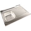 Zlewozmywak ALVEUS Primal 10 L 1009328KF Satynowy Głębokość [cm] 60