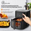 Air Fryer Frytkownica beztłuszczowa EXTRALINK SJ-650B Funkcje Programator czasowy, Regulacja temperatury