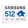 Karta pamięci SAMSUNG Sonic microSDXC 512GB + Adapter Klasa prędkości A2