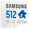 Karta pamięci SAMSUNG Sonic microSDXC 512GB + Adapter Klasa prędkości V30