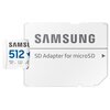 Karta pamięci SAMSUNG Sonic microSDXC 512GB + Adapter Prędkość odczytu do MB/s 180