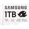 Karta pamięci SAMSUNG Sonic microSDXC 1TB + Adapter MB-MD1T0SA LC1 Prędkość odczytu do MB/s 180