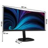 Monitor PHILIPS 34B2U3600C 34" 3440x1440px 120Hz 4 ms [GTG] Curved Częstotliwość odświeżania obrazu [Hz] 120