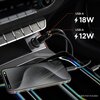 Ładowarka samochodowa SPIGEN Essential EV302 30W Czarny Kabel na wyposażeniu Nie