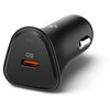 Ładowarka samochodowa SPIGEN Essential EV301 30W Czarny Napięcie wejściowe [V] 12 - 24
