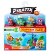 Zestaw figurek MAGIC BOX Piratix Adventure World Shark Treasure Capitan Pack PPX2B616IN00 Materiał Tworzywo sztuczne